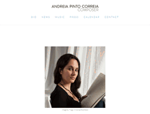 Tablet Screenshot of andreiapintocorreia.com